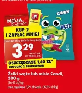 Biedronka Żelki misie candi (biedronka) oferta