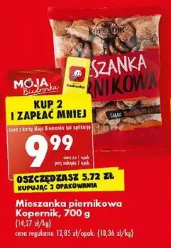 Biedronka Mieszanka piernikowa kopernik oferta