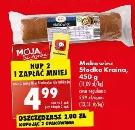 Biedronka Makowiec słodka kraina oferta
