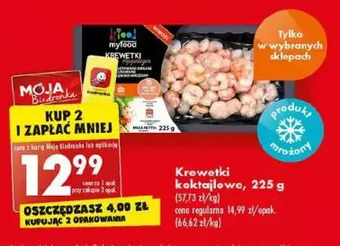 Biedronka Krewetki koktajlowe myfood oferta