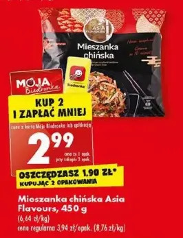 Biedronka Mieszanka chińska asia flavours oferta