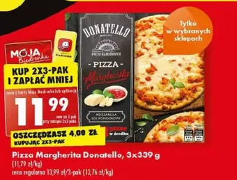 Biedronka Pizza margherita donatello oferta