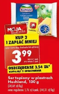 Biedronka Ser topiony gouda hochland oferta