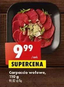 Biedronka Carpaccio wołowe oferta