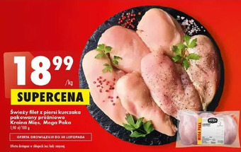 Biedronka Filet z kurczaka świeży kraina mięsa oferta