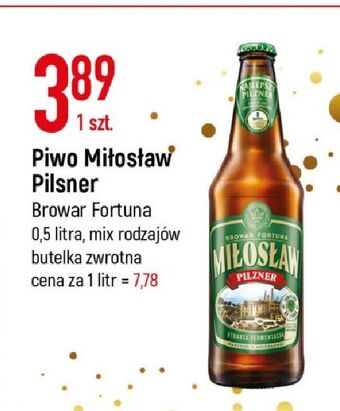 E.Leclerc Piwo miłosław pilzner oferta