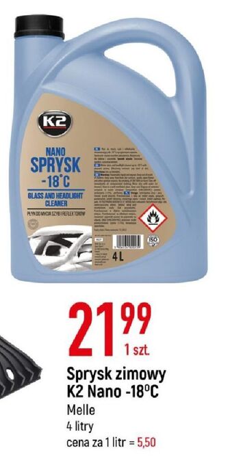 E.Leclerc Płyn zimowy do spryskiwaczy k2 oferta