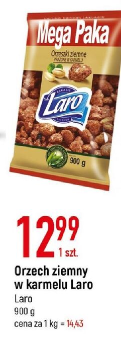 E.Leclerc Orzechy ziemne w karmelu laro oferta
