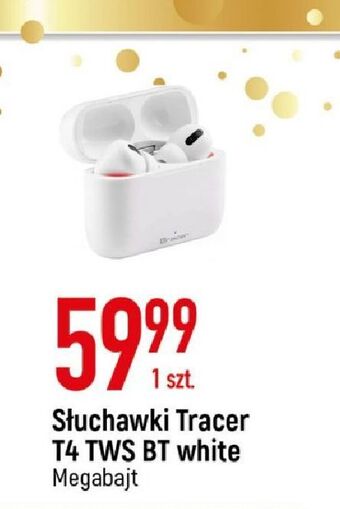 E.Leclerc Słuchawki t4 tws białe tracer oferta