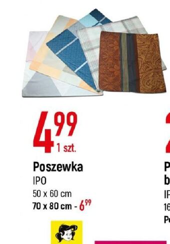 E.Leclerc Poszewka 70 x 80 cm ipo oferta