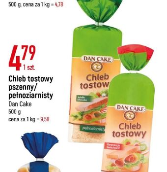 E.Leclerc Chleb tostowy pełnoziarnisty dan cake oferta