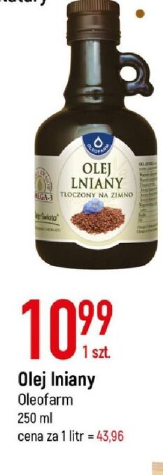 E.Leclerc Olej lniany oleofarm oferta