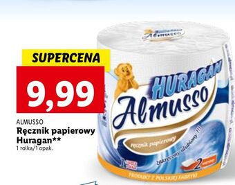 Lidl Ręcznik papierowy almusso huragan oferta