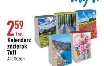 E.Leclerc Kalendarz zdzierany artsezon oferta