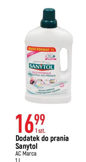 E.Leclerc Płyn dodatek dezynfekujący do prania sanytol oferta