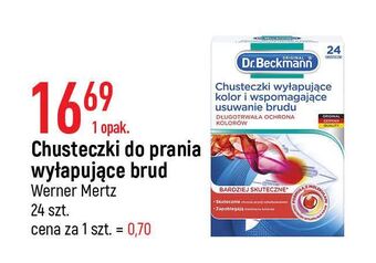 E.Leclerc Chusteczki wyłapujące kolor i wspomagające usuwanie brudu dr. beckmann oferta