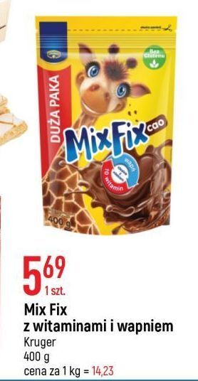 E.Leclerc Kakao rozpuszczalne kruger mix fix oferta