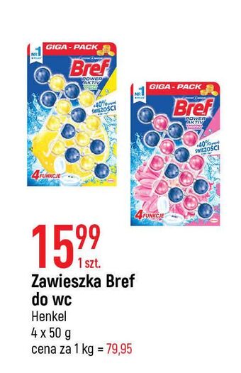 E.Leclerc Kostka do wc 4 function lemon bref power aktiv oferta