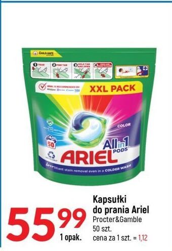 Kapsułki do prania color ariel all in 1
