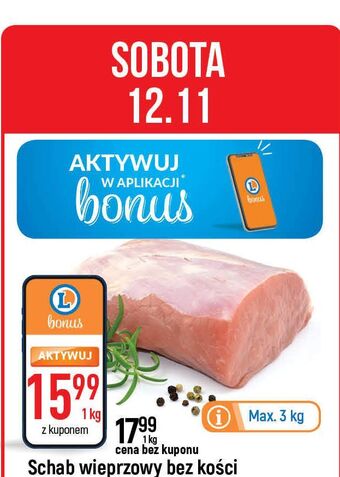 E.Leclerc Schab wieprzowy bez kości oferta