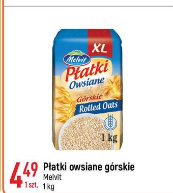 E.Leclerc Płatki owsiane górskie melvit oferta