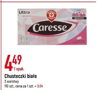 E.Leclerc Chusteczki higieniczne wiodąca marka caresse oferta