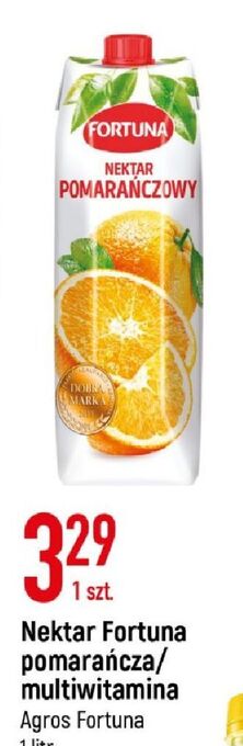 E.Leclerc Nektar pomarańcza fortuna oferta