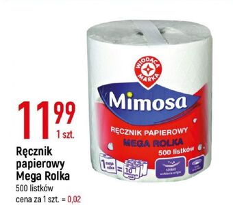 E.Leclerc Ręcznik papierowy mega rolka wiodąca marka mimosa oferta