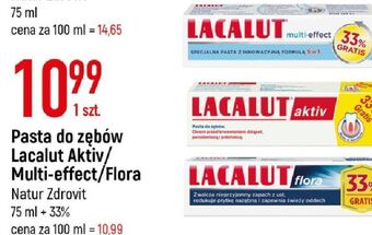 E.Leclerc Pasta do zębów świeży oddech lacalut flora oferta