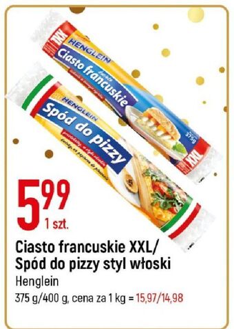 E.Leclerc Spód do pizzy styl włoski henglein oferta