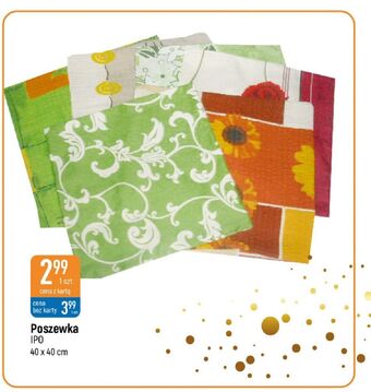 Poszewka 40 x cm ipo