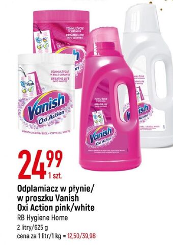 E.Leclerc Odplamiacz w płynie vanish oxi action oferta