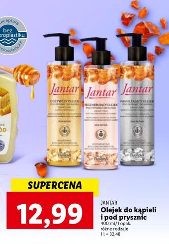 Lidl Olejek pod prysznic z platyną farmona jantar oferta
