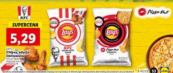 Lidl Chipsy pizza hut lay's oferta