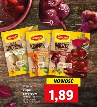 Lidl Barszcz czerwony winiary oferta