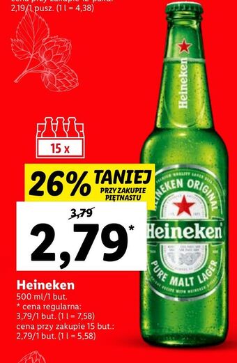 Lidl Piwo heineken oferta