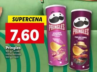 Lidl Chipsy prawn cocktail pringles oferta