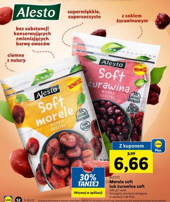 Lidl Morele soft alesto oferta