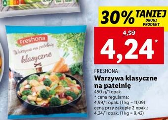 Lidl Warzywa na patelnię klasyczne freshona oferta