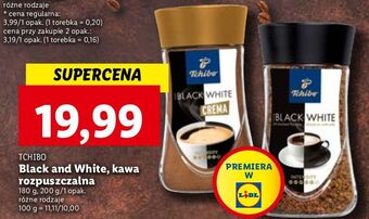Lidl Kawa tchibo black 'n white crema oferta