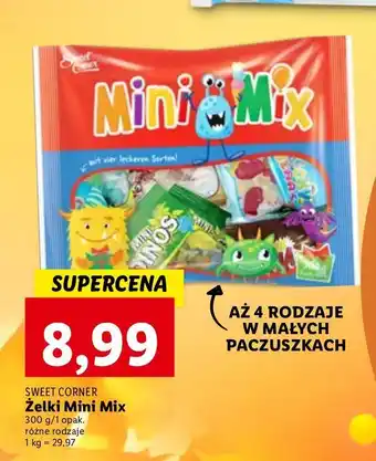 Lidl Żelki mini mix sweet corner oferta