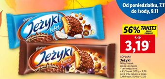 Lidl Ciastka classic jeżyki oferta