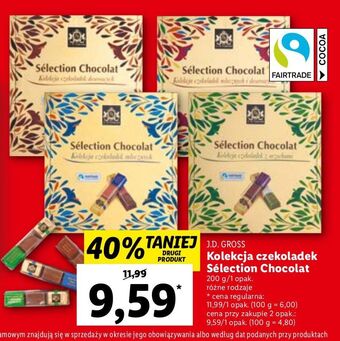 Lidl Kolekcja czekoladek deserowych j.d.gross oferta