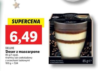 Lidl Deser tiramisu deluxe oferta