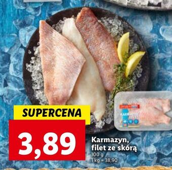 Lidl Karmazyn filet ze skórą abramczyk oferta
