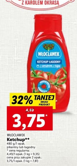 Ketchup łagodny włocławek