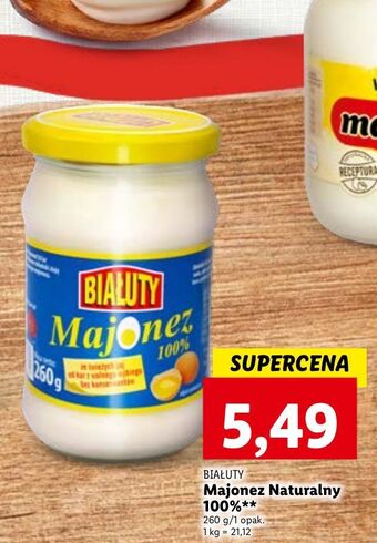Lidl Majonez białuty oferta