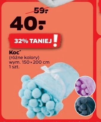 Netto Koc 150 x 200 cm oferta