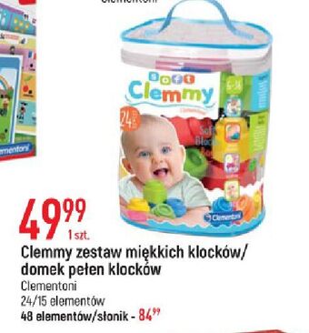 E.Leclerc Klocki soft clemmy clementoni oferta