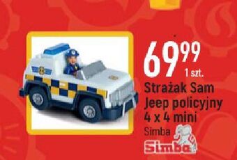 E.Leclerc Strażak sam jeep policyjny z figurką simba oferta